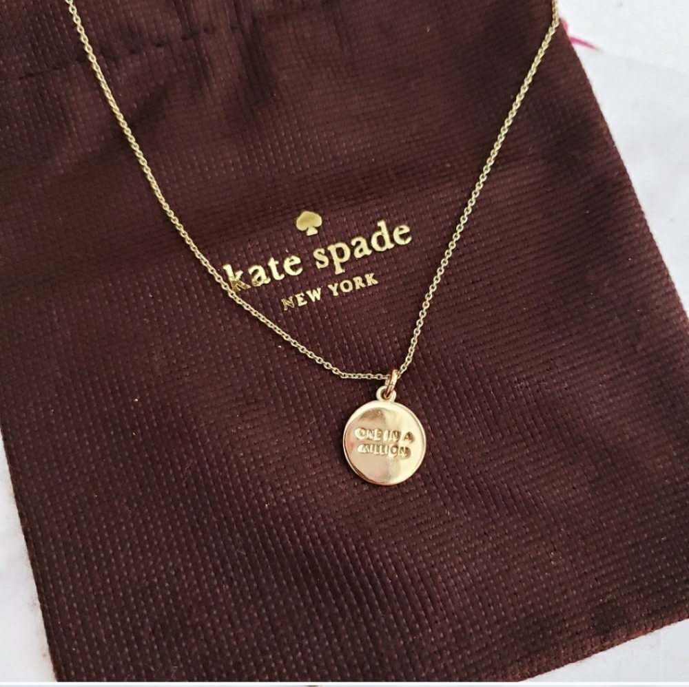 Kate Spade One In A Million  Necklace  (Letter M)